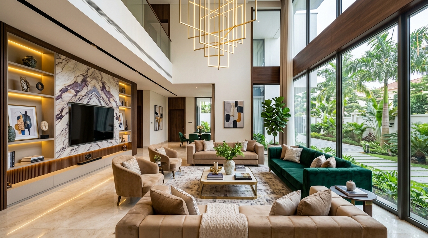 Dominion Reality Properties Luxury Living Room
