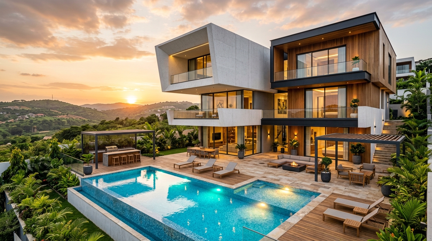 The Guzape Ridge Pool Villa